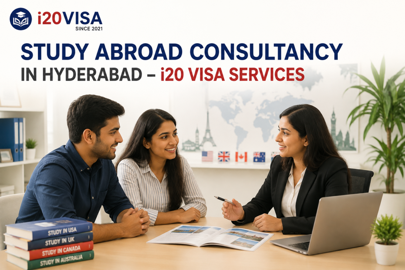 Study Abroad Consultancy in Hyderabad – i20 VISA Services