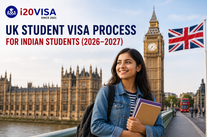 UK Student Visa Process for Indian Students - i20 VISA